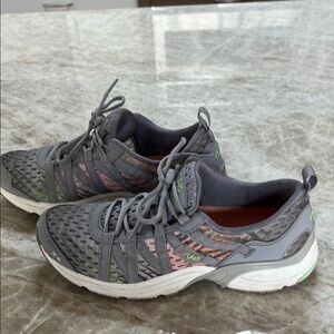 Women's Ryka Gray Athletic Shoes